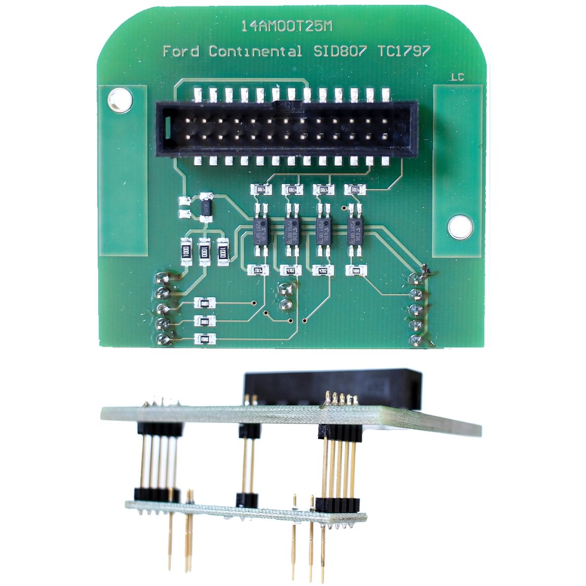 Adaptateur pour ECU Continental SID807 (Infineon Tricore) - Alientech 14AM00T25M