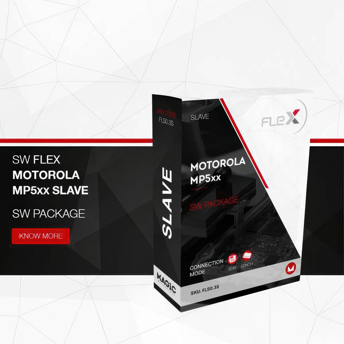 Module logiciel FLEX BDM Motorola MPC5xxx - Slave
