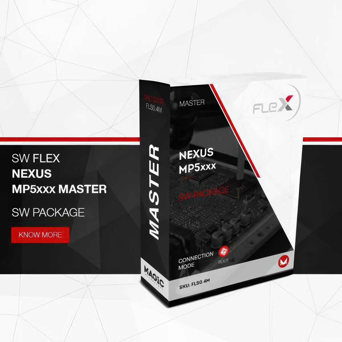 Module logiciel FLEX Boot Nexus MPC5xxx - Master