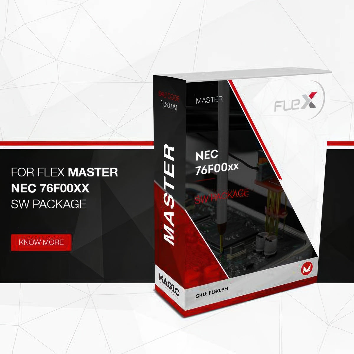 Module logiciel FLEX JTAG NEC 76F00xx - Master