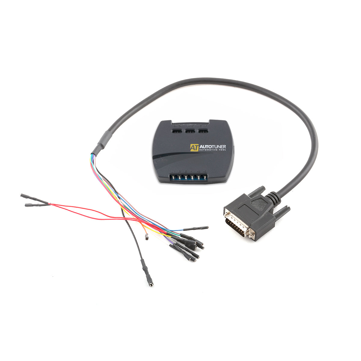 Câble universel noir et boîtier universel AutoTuner