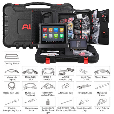Autel MaxiSYS MSUltra - valise de diagnostic avec VCMI 5 en 1, 2 ans de mises à jour